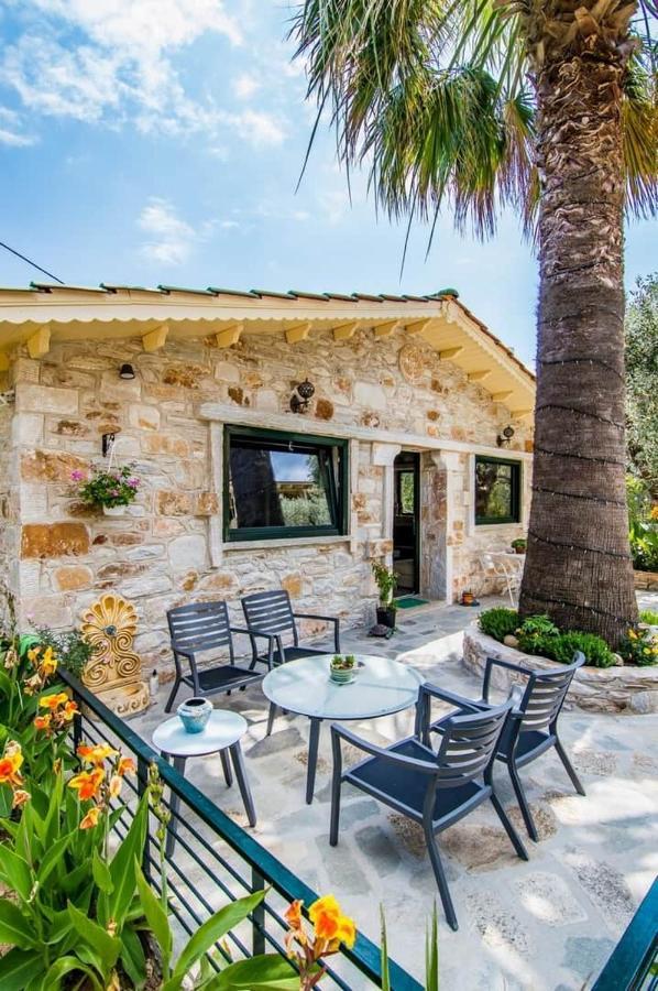 Villa Kastro Stone House Skala Potamia  Exterior foto